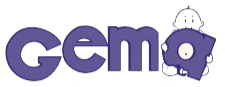 Gema Baby Logo on Transparent Background